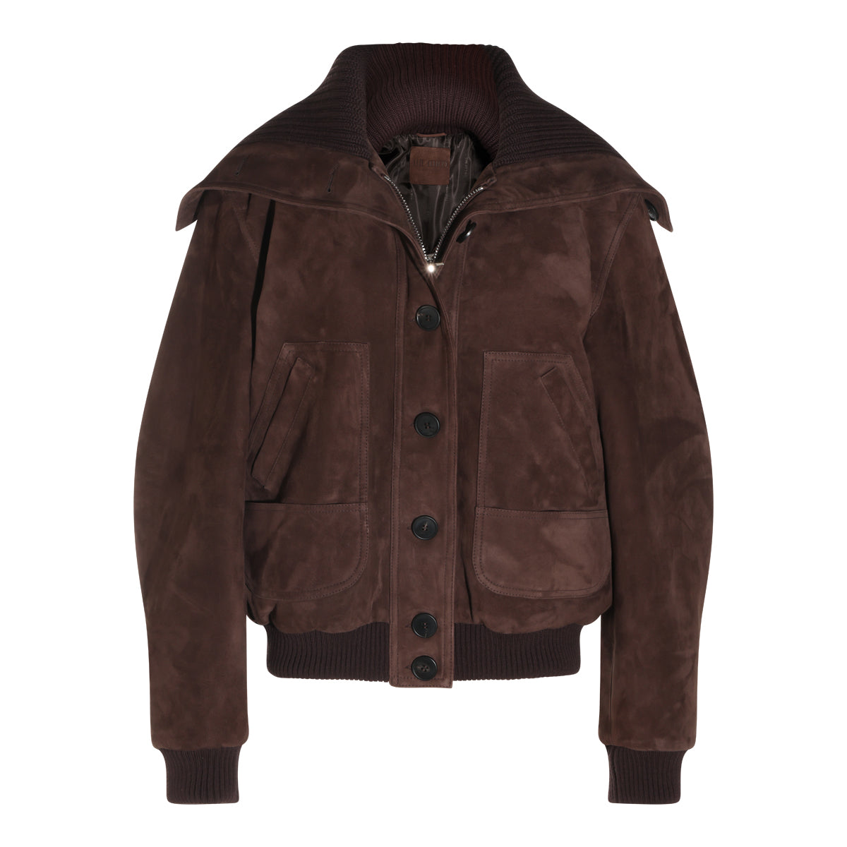 DARK BROWN LEATHER JACKET