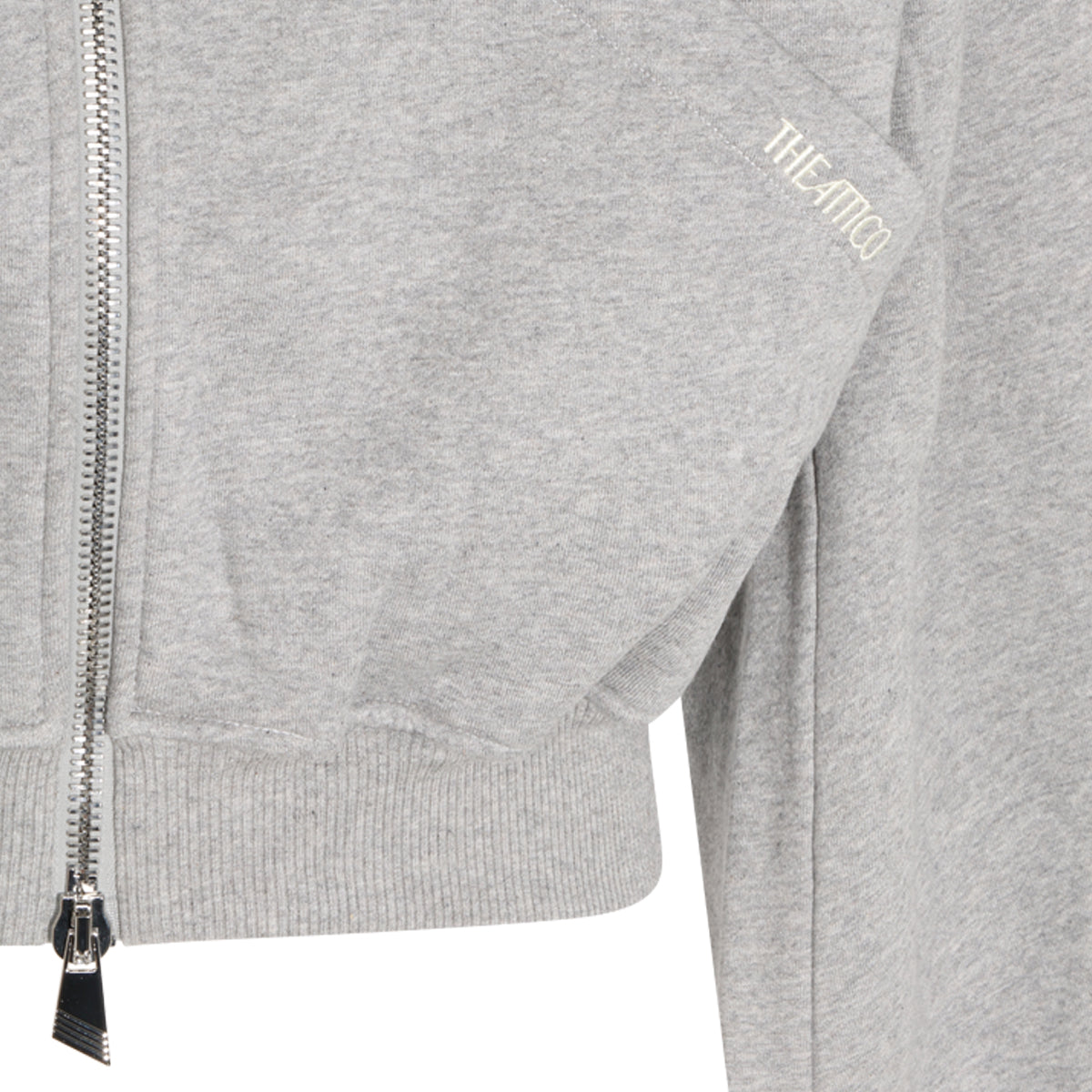 GREY COTTON SWEATSHIRT