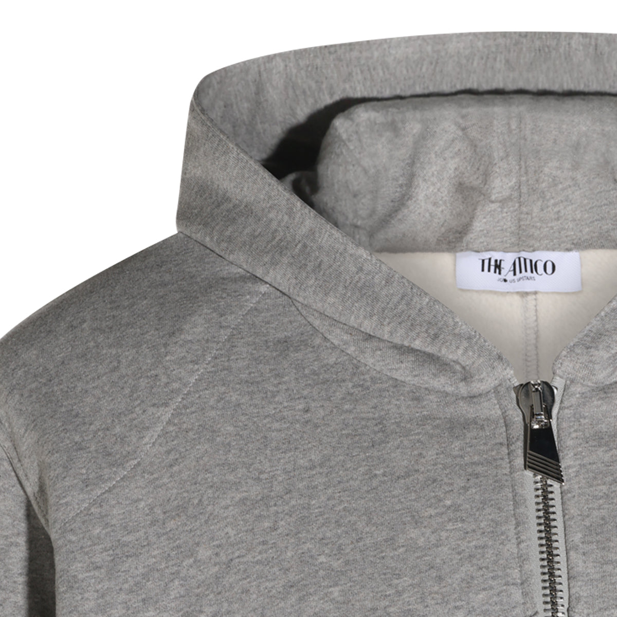 GREY COTTON SWEATSHIRT