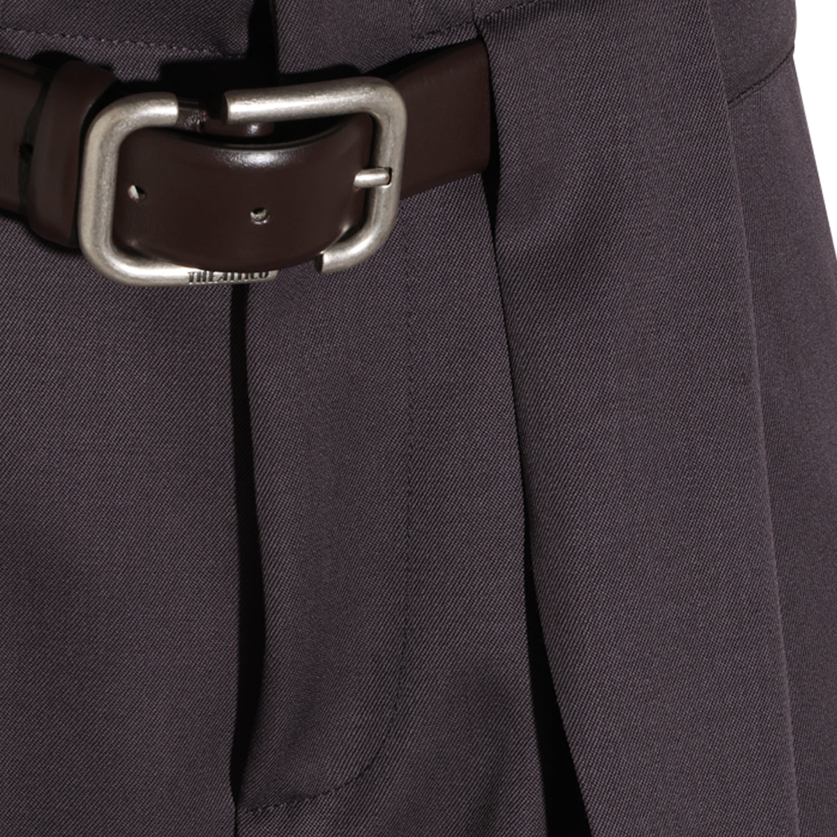 PLUM WOOL PANT