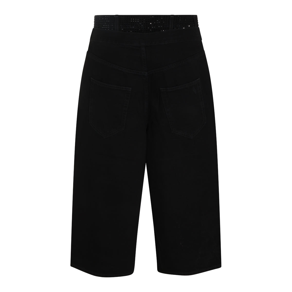 BLACK COTTON JEANS