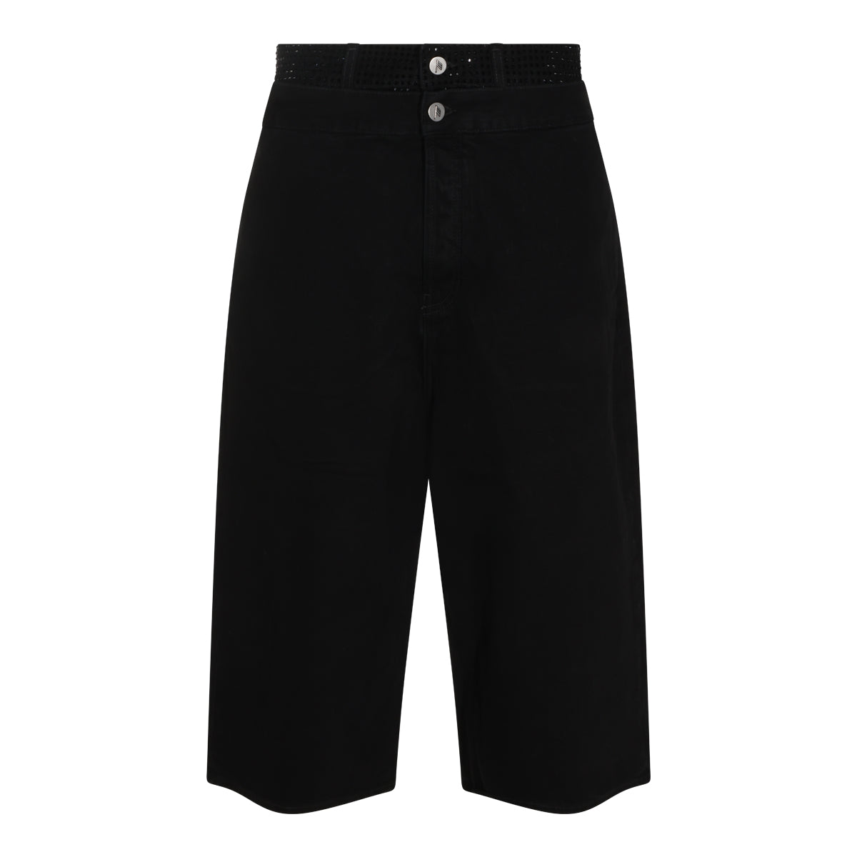 BLACK COTTON JEANS