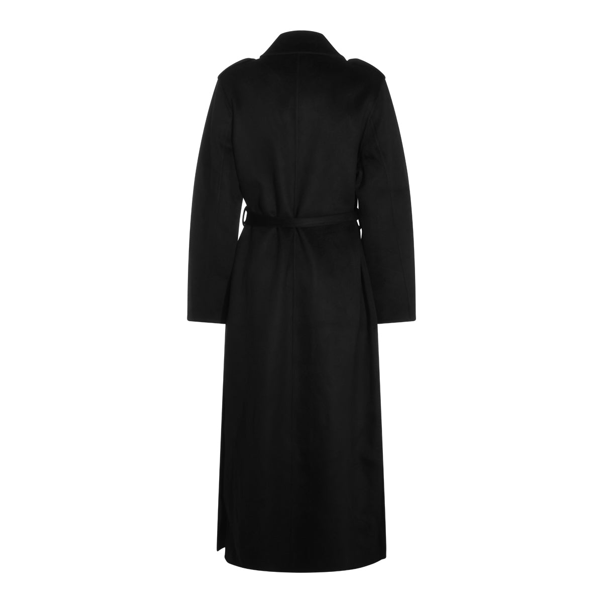 BLACK WOOL COAT