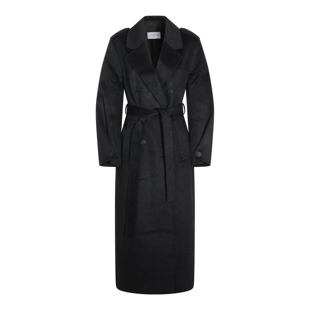 DARK GREYY WOOL COAT