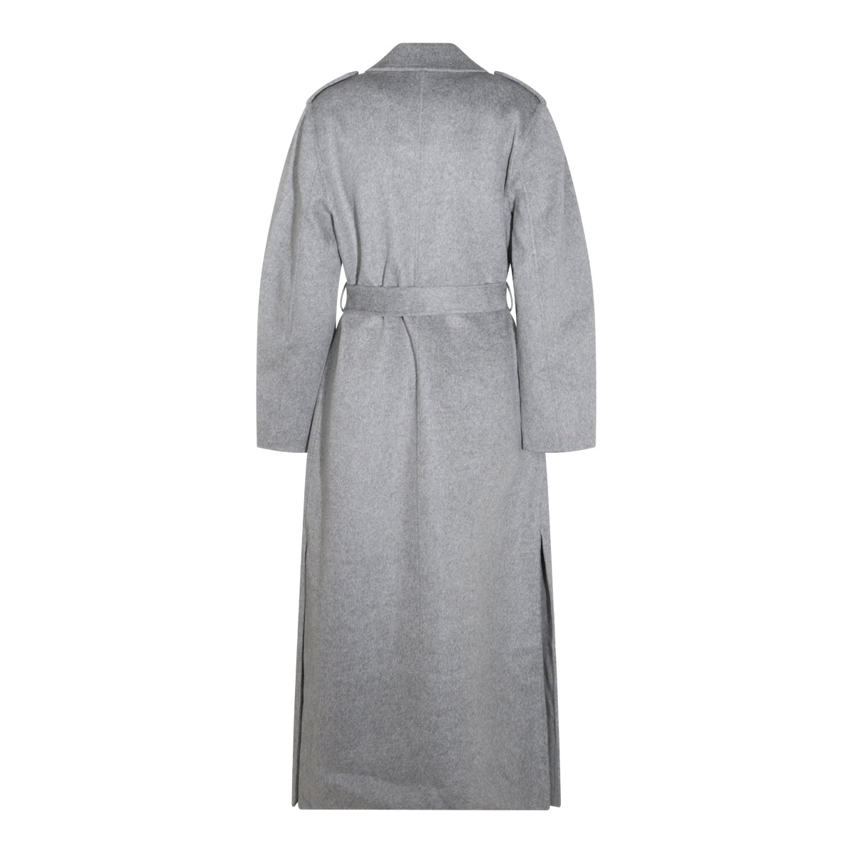 GREY WOOL COAT