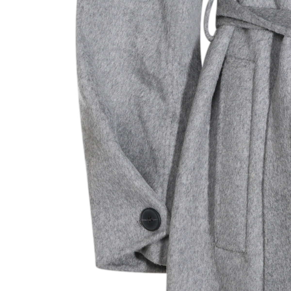 GREY WOOL COAT