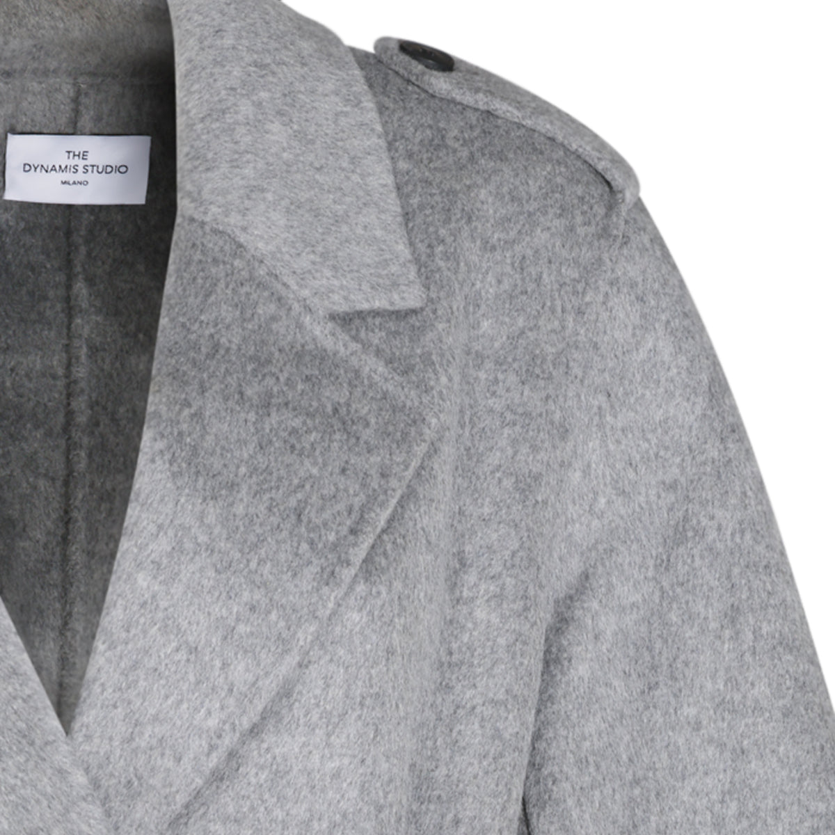 GREY WOOL COAT