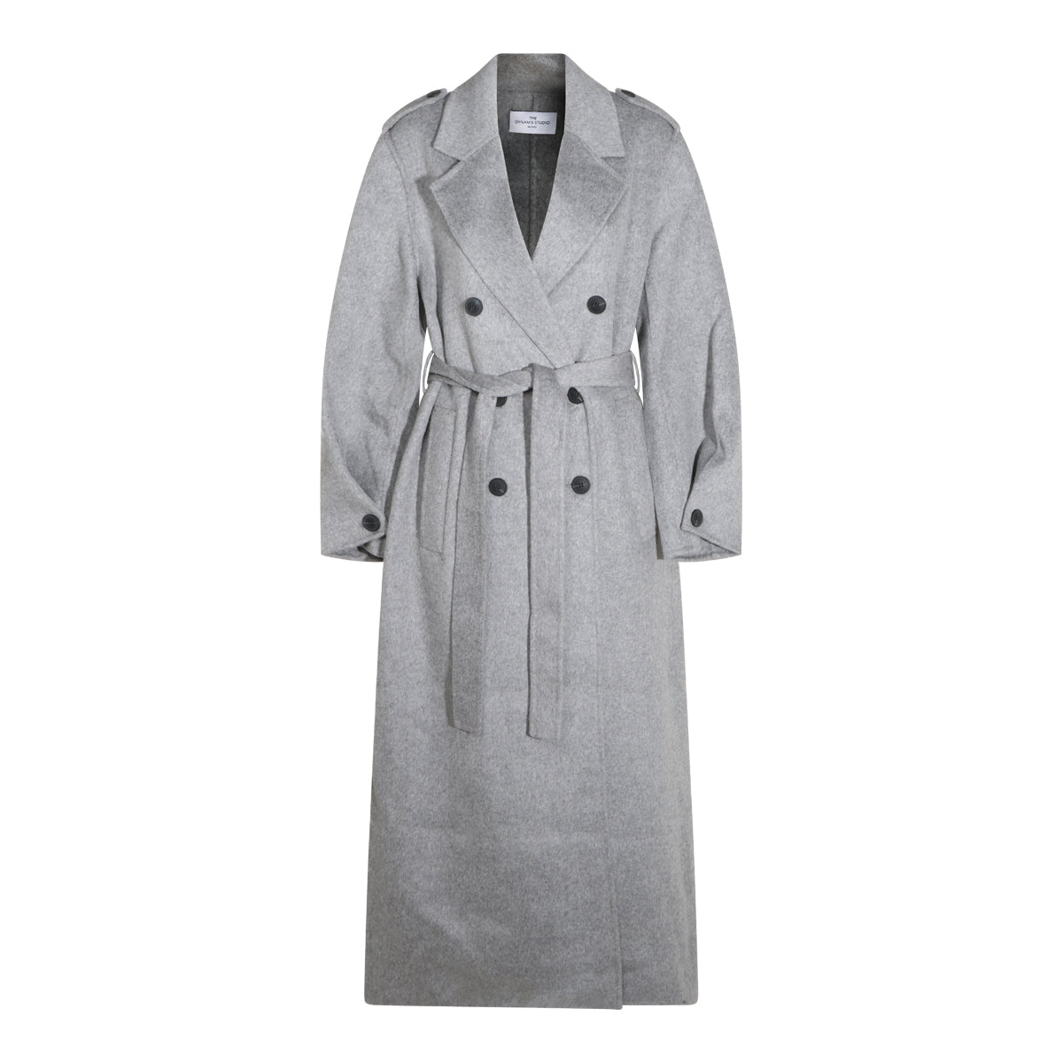 GREY WOOL COAT