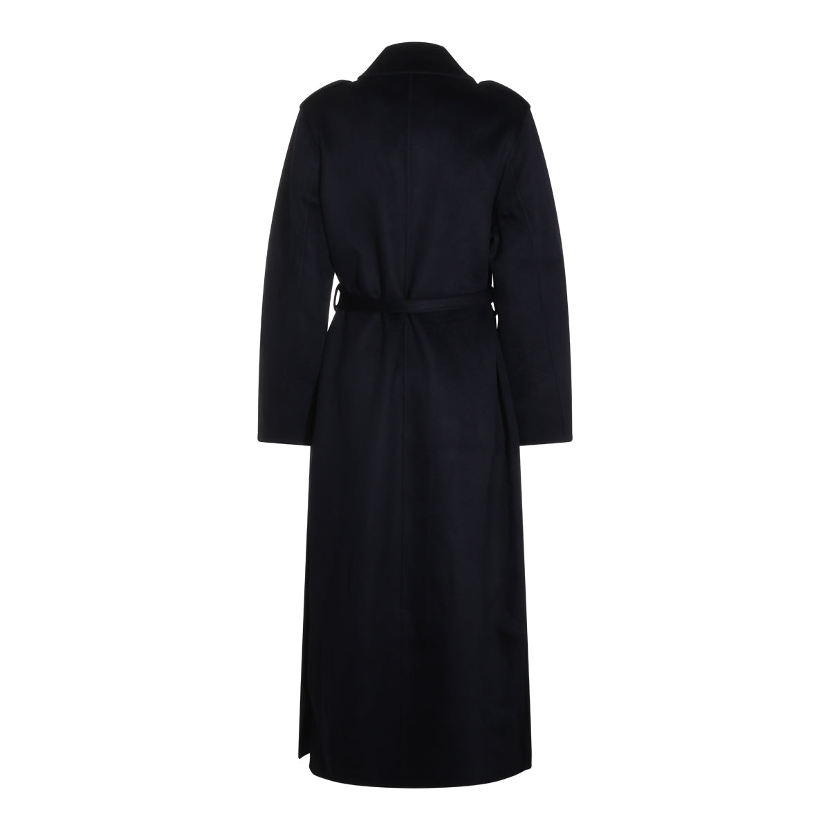 DARK BLUE WOOL COAT
