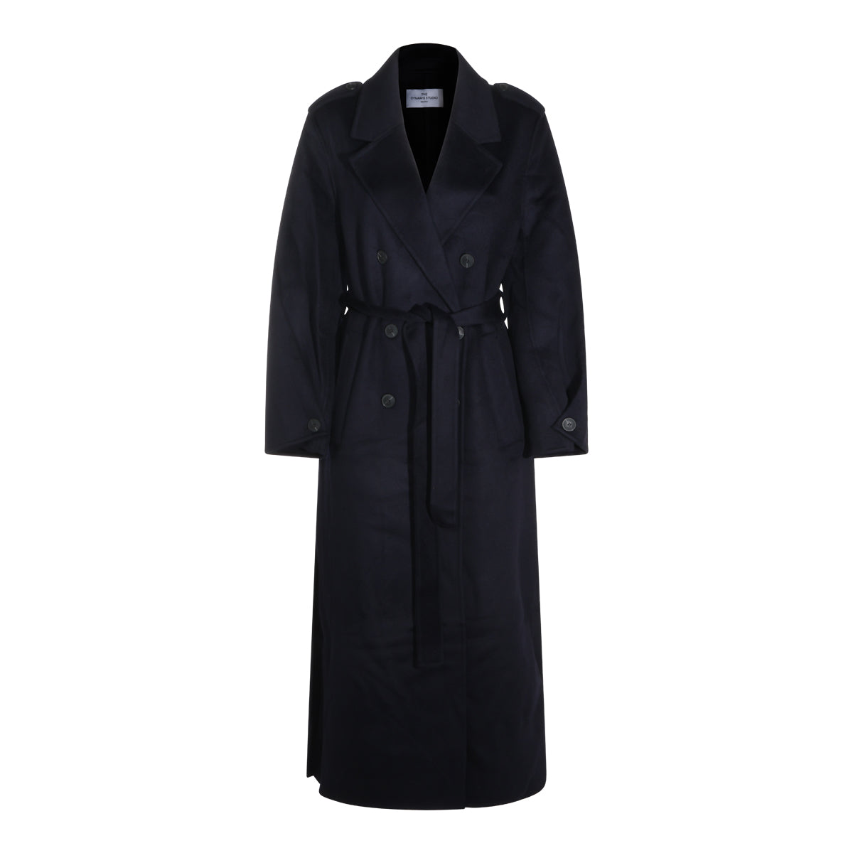 DARK BLUE WOOL COAT
