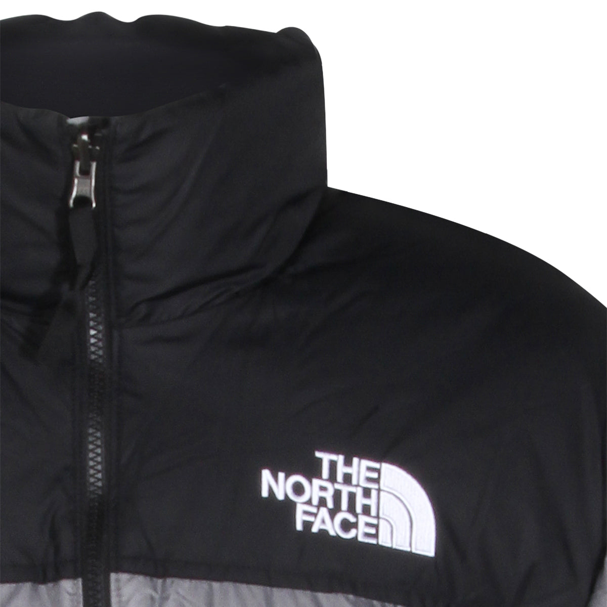 SMOKED PEARL NYLON DOWN JACKET