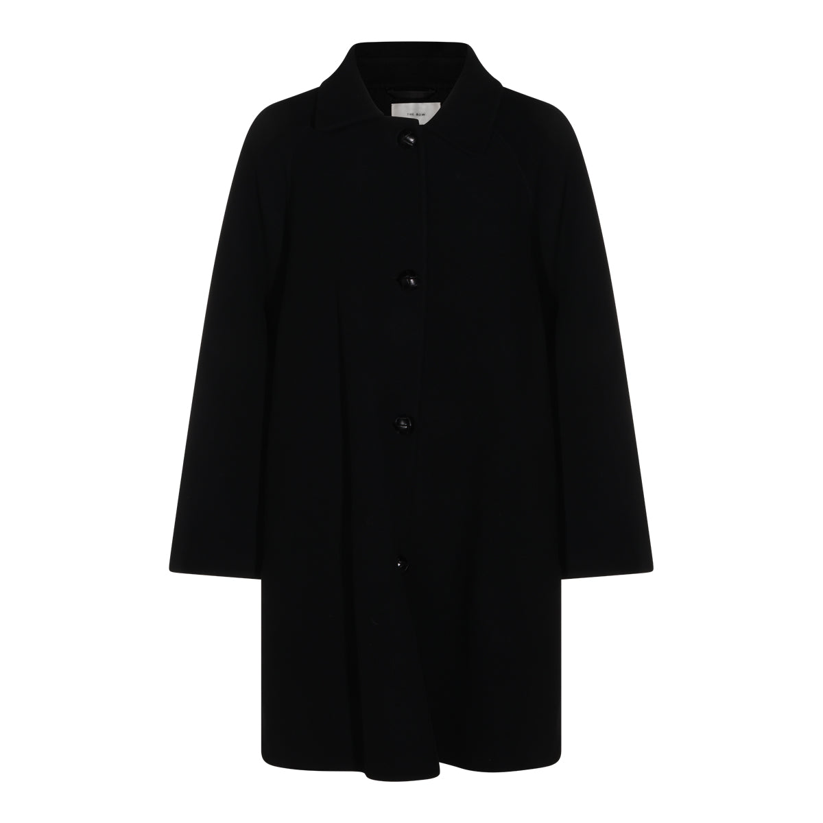 BLACK WOOL INA COAT