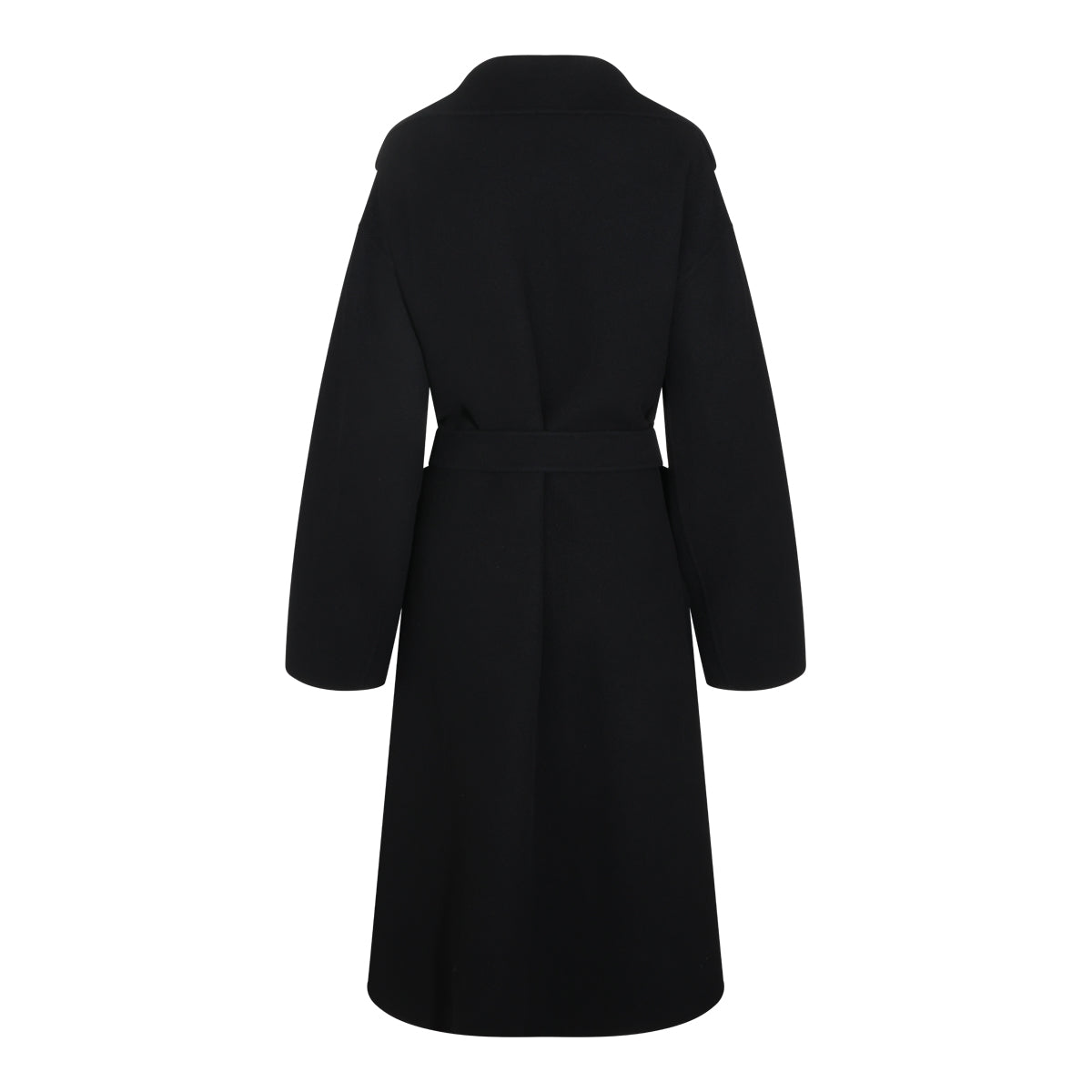 BLACK WOOL COAT