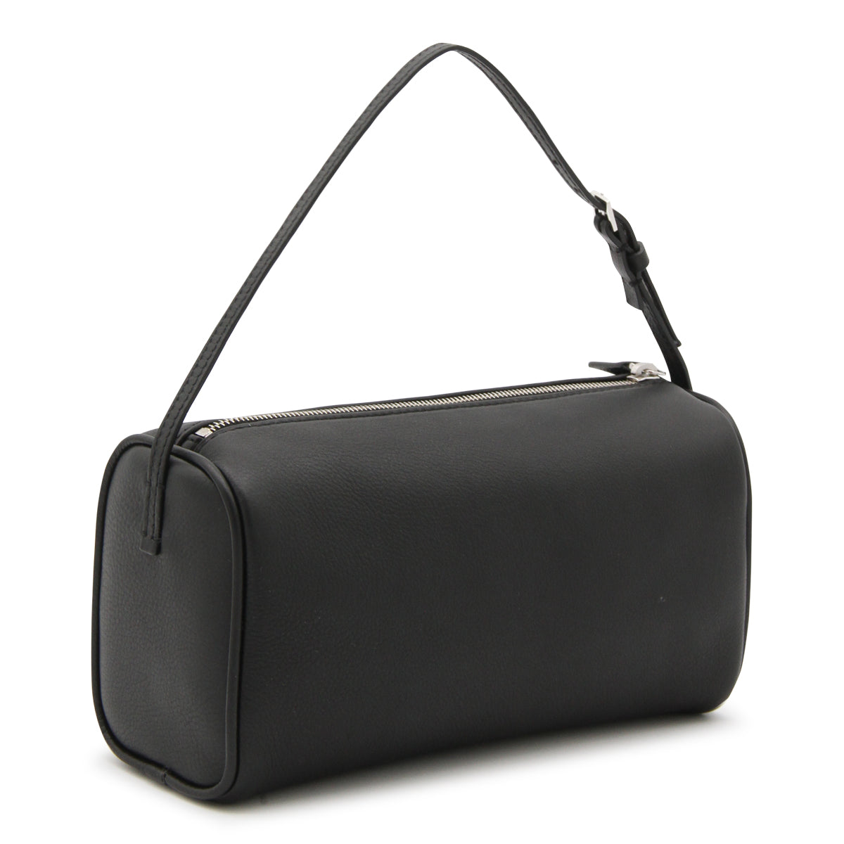 BLACK LEATHER 90'S SHOULDER BAG