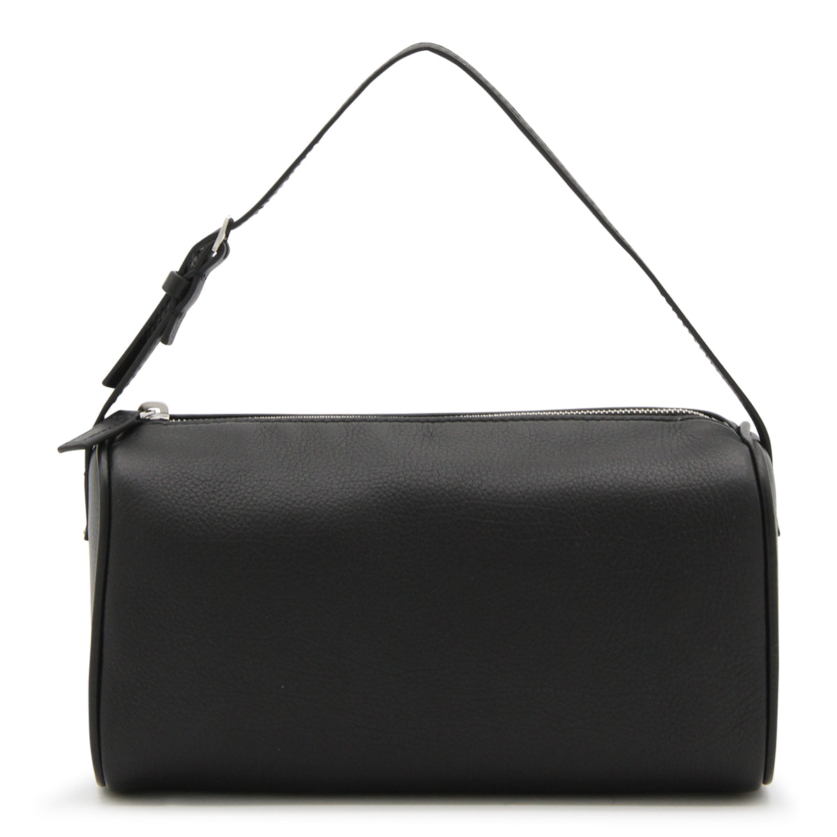 BLACK LEATHER 90'S SHOULDER BAG