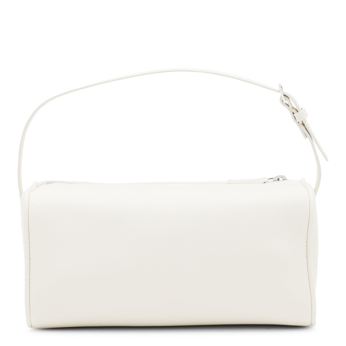 WHITE LEATHER 90'S SHOULDER BAG