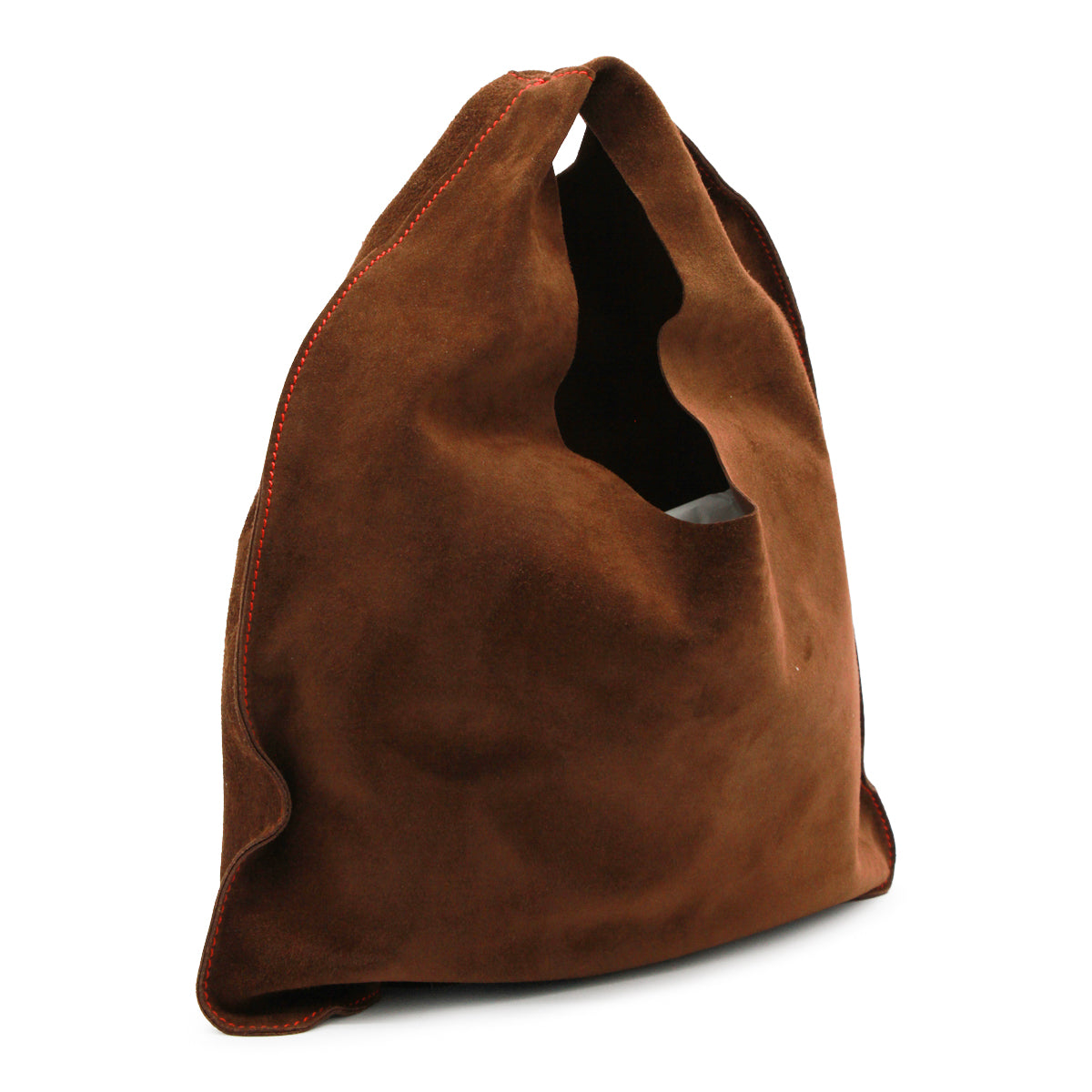 BROWN LEATHER BIDLE SMALL SHOULDER BAG