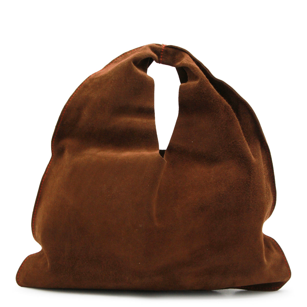 BROWN LEATHER BIDLE SMALL SHOULDER BAG