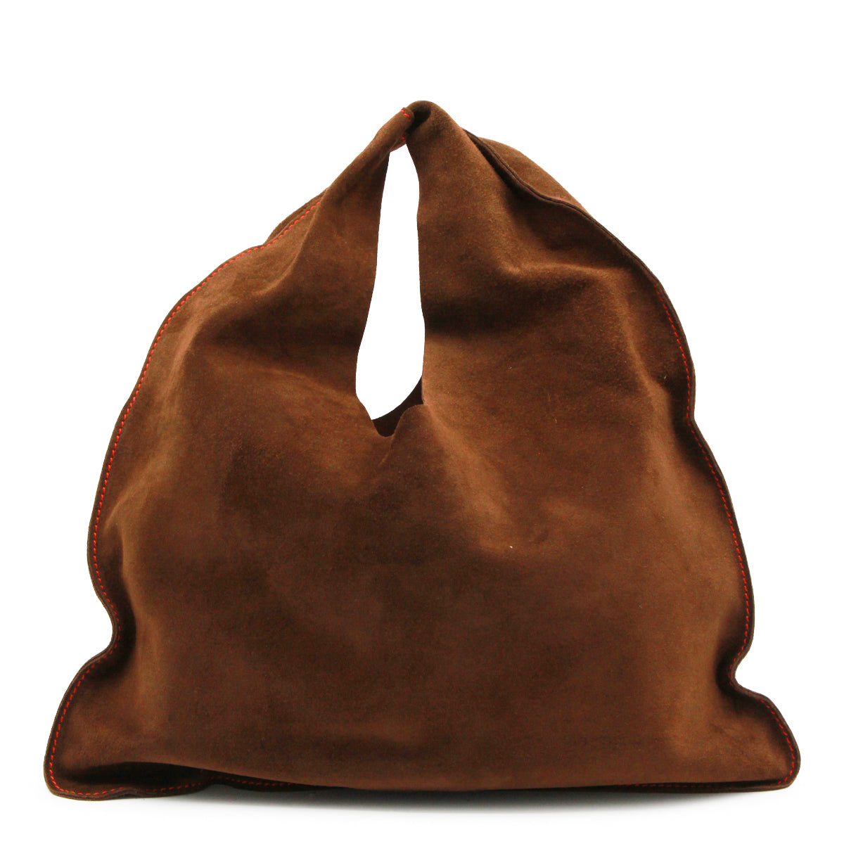 BROWN LEATHER BIDLE SMALL SHOULDER BAG
