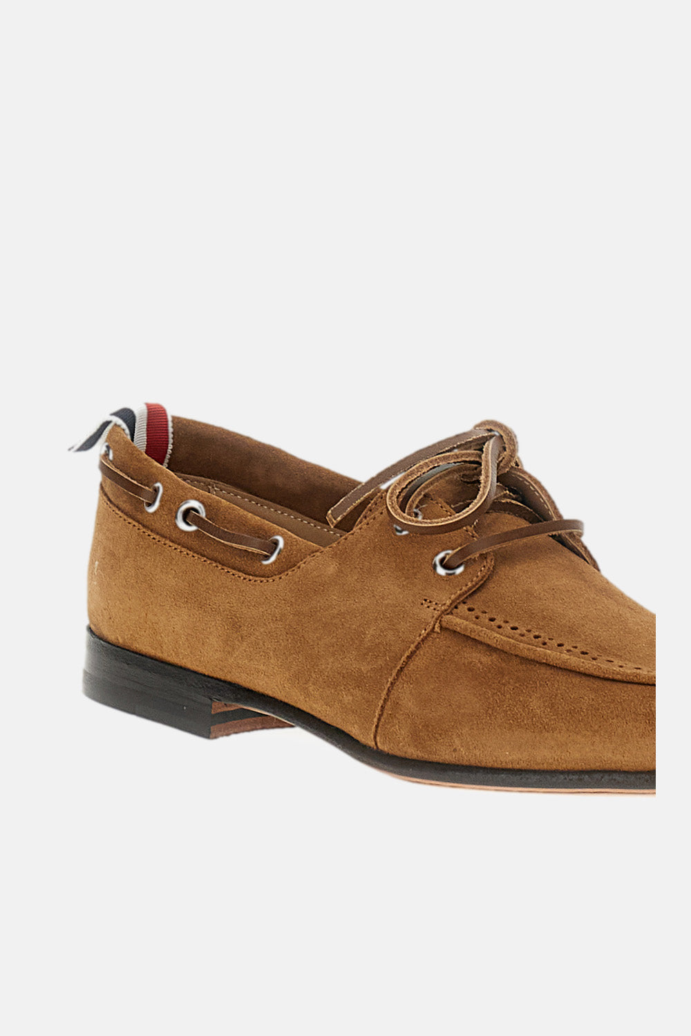 CALF SUEDE BOAT SHOES