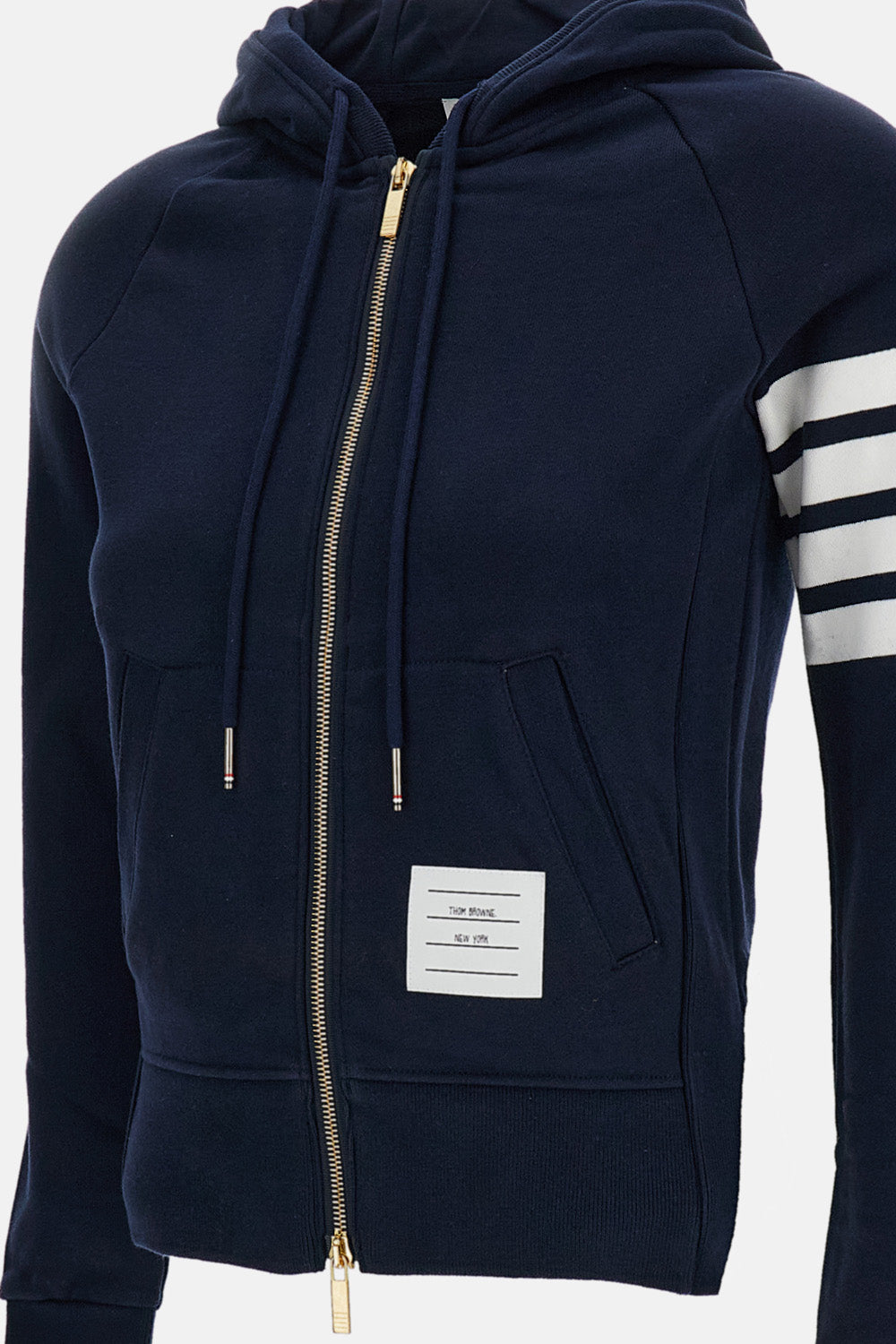 CLASSIC LOOPBACK 4-BAR ZIP HOODIE