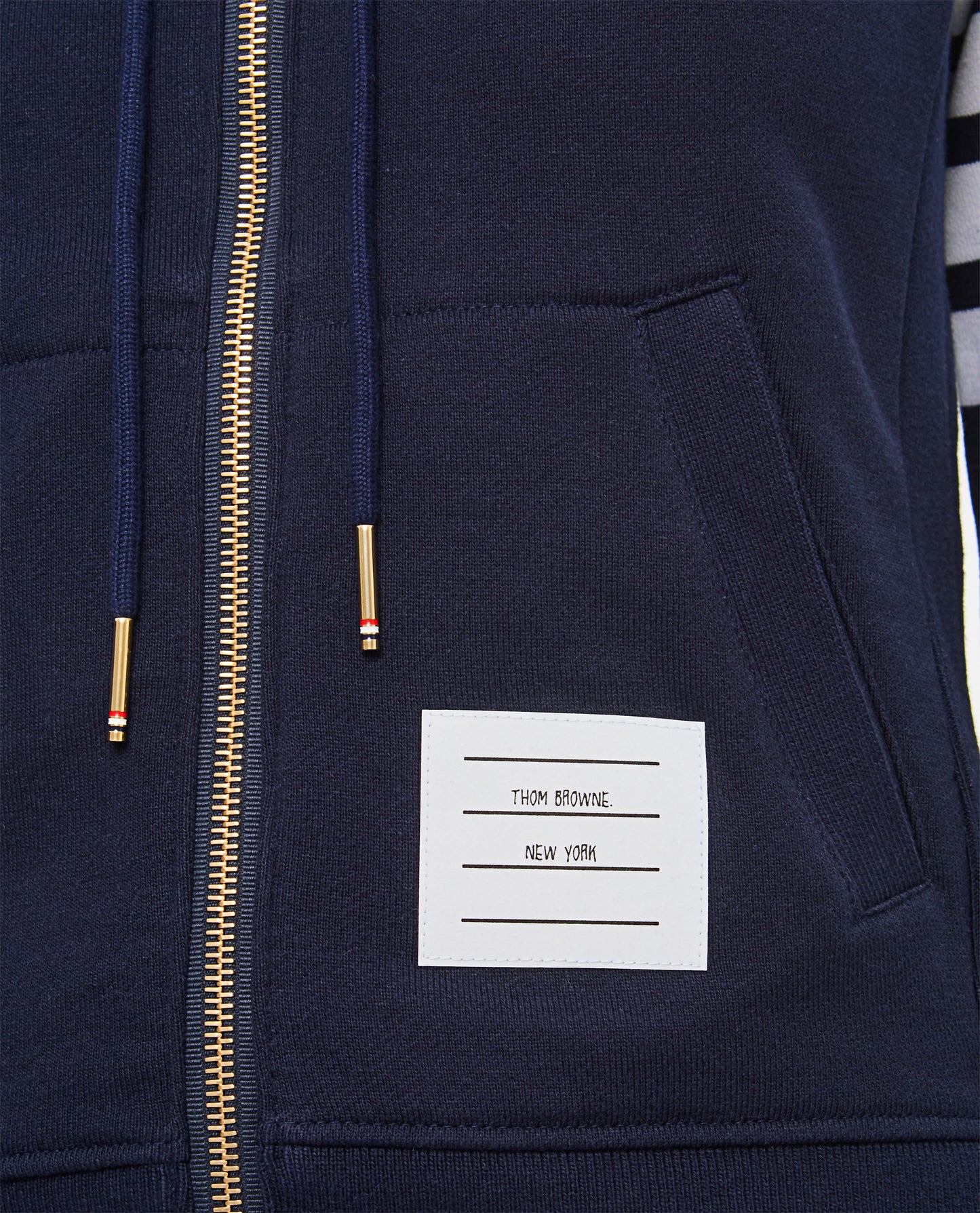 CLASSIC LOOPBACK 4-BAR ZIP HOODIE