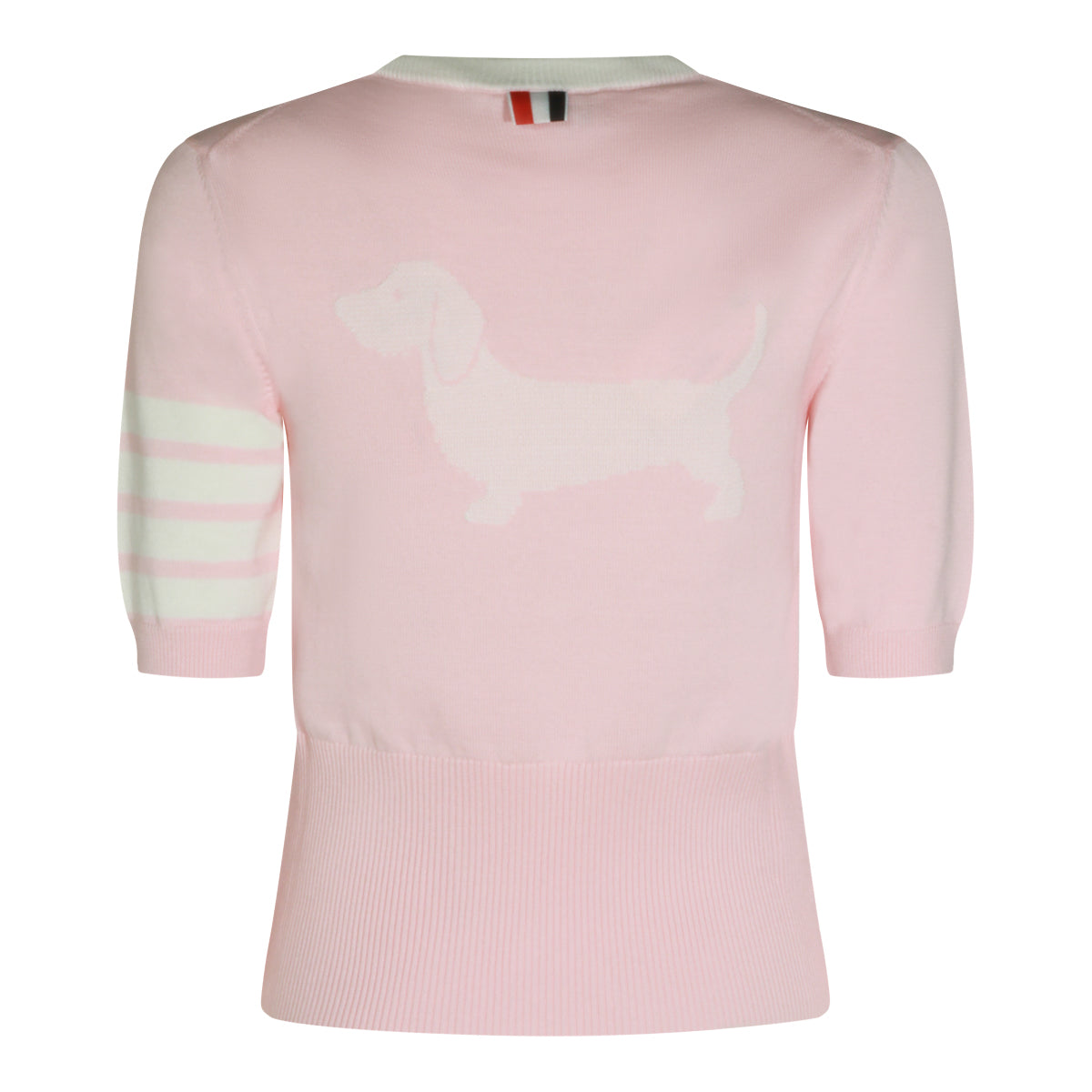 LIGHT PINK COTTON 4BAR KNITWEAR