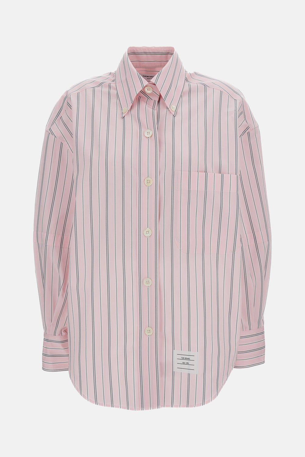 SUPERSIZED STRIPED SHIRT