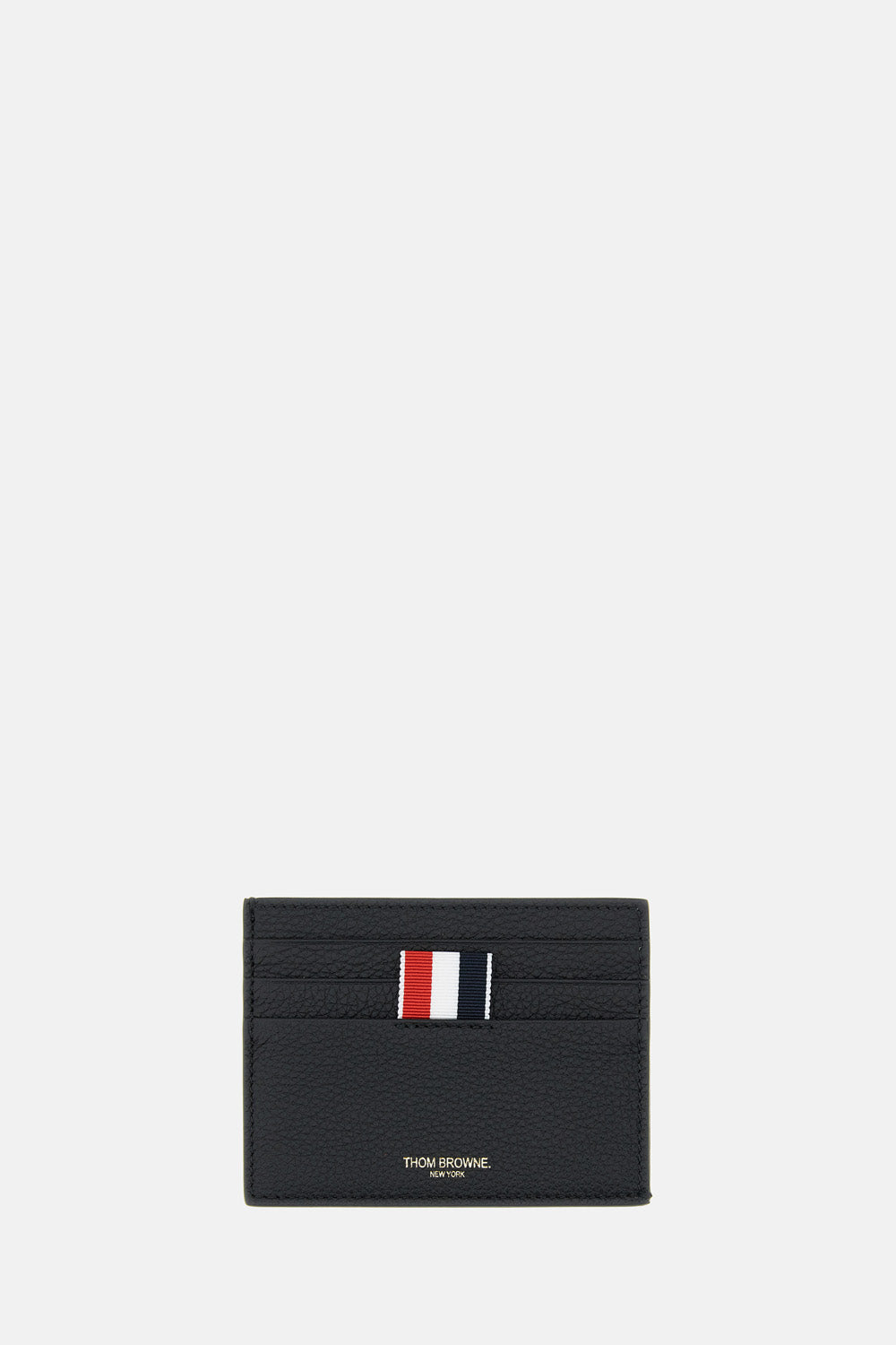 SINGLE CARD HOLDER SOFT PEBBLE GRAIN LEATHER