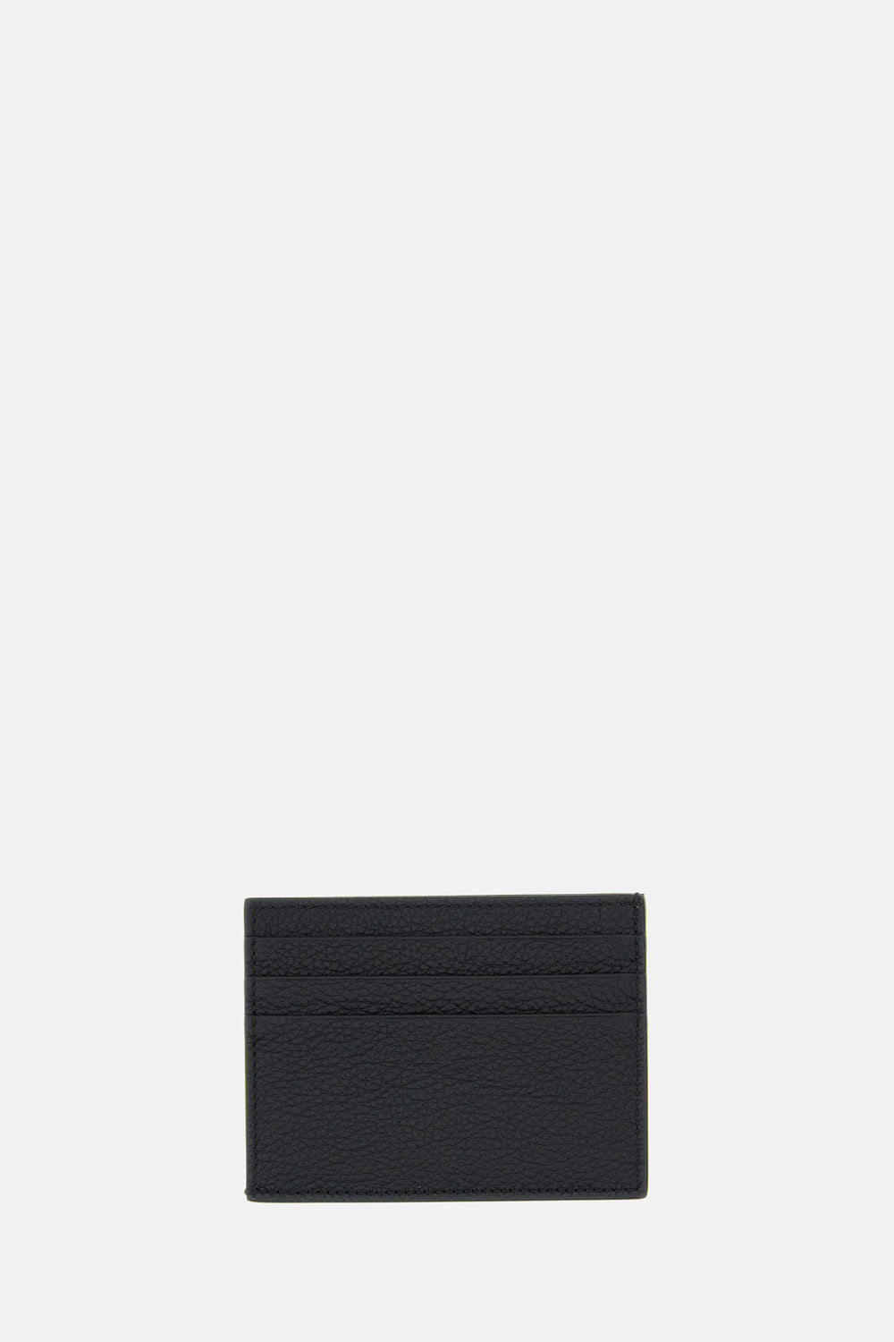 SINGLE CARD HOLDER SOFT PEBBLE GRAIN LEATHER