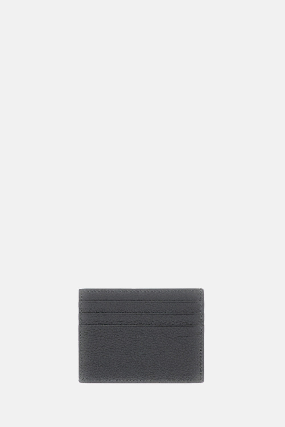 SINGLE CARD HOLDER SOFT PEBBLE GRAIN LEATHER