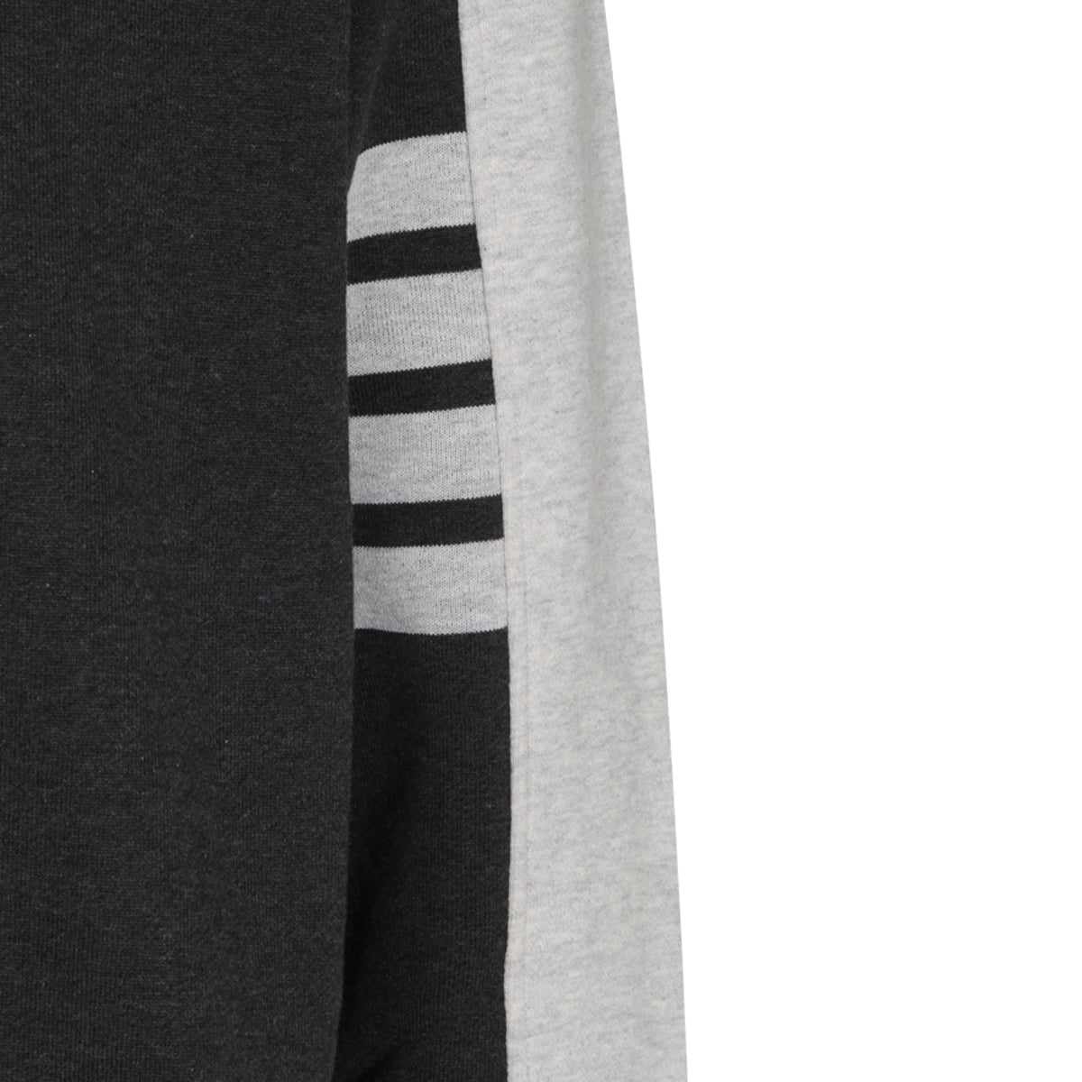 BLACKK AND GREY COTTON SWEATSHIRT