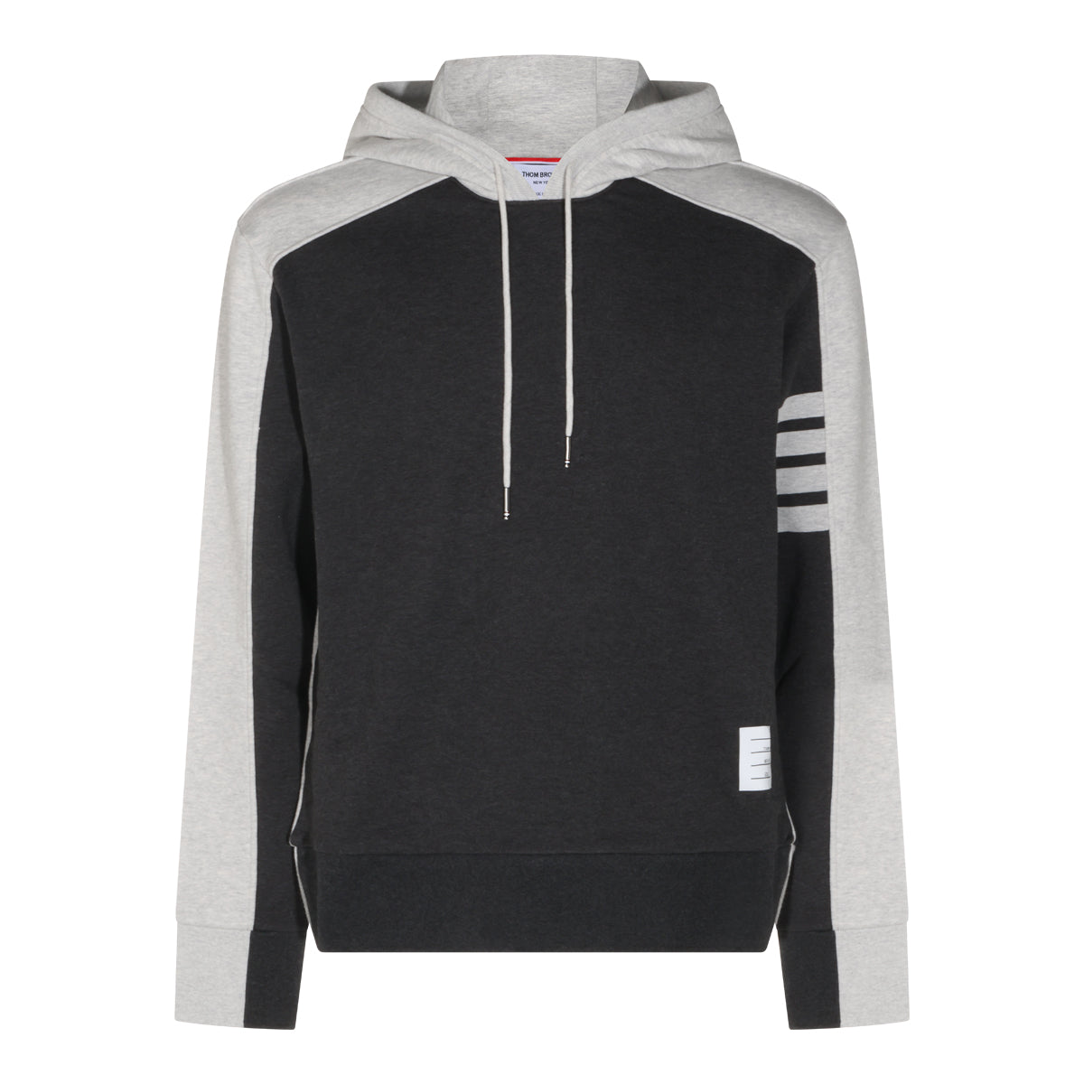 BLACKK AND GREY COTTON SWEATSHIRT