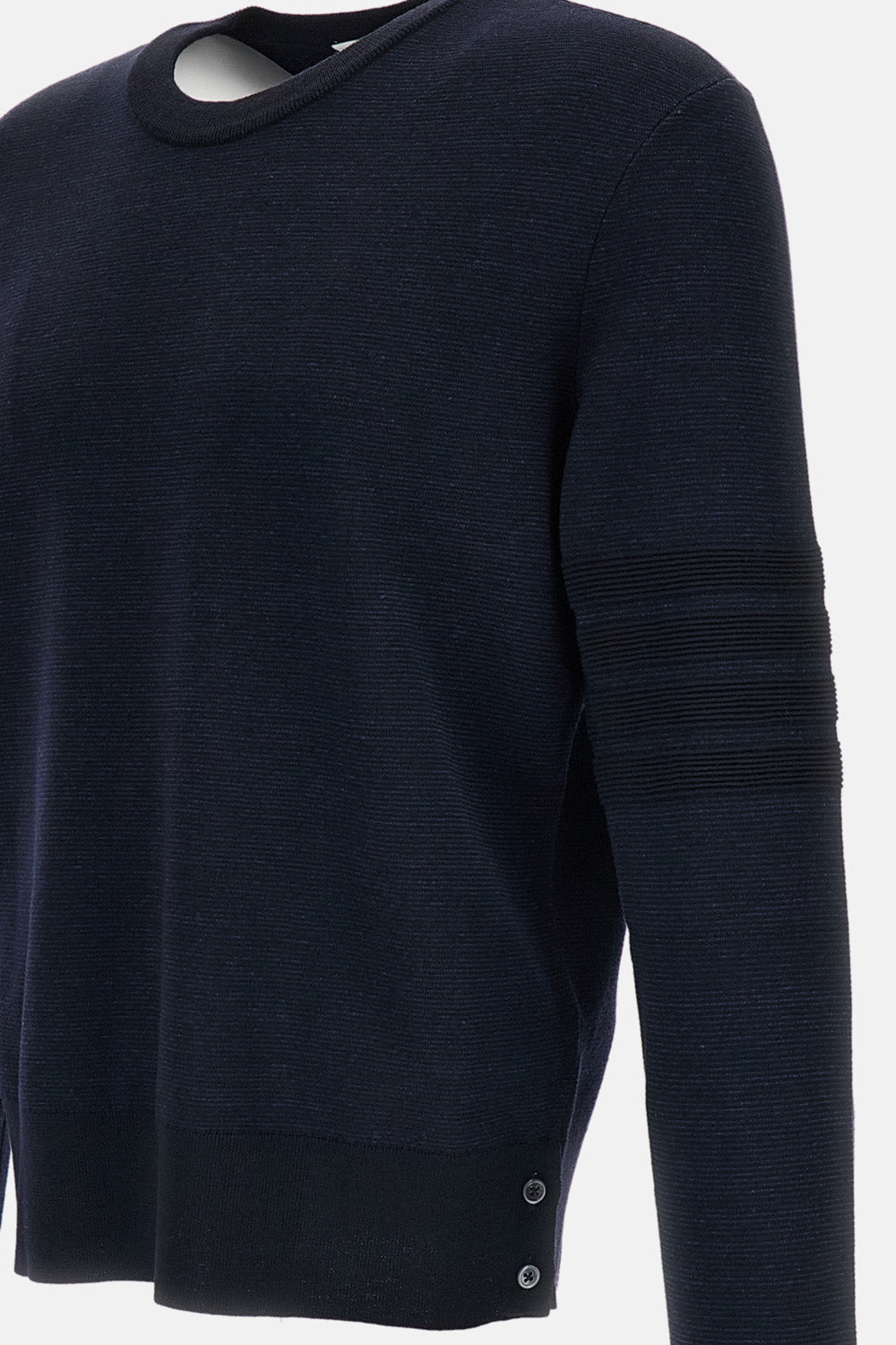 OTTOMAN MILANO STITCH 4-BAR BOMBER PULLOVER