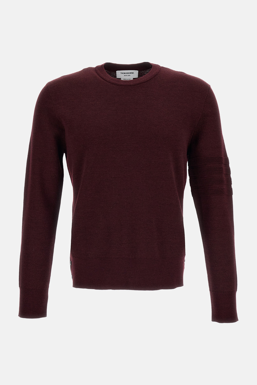 OTTOMAN MILANO STITCH 4-BAR BOMBER PULLOVER