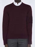 OTTOMAN MILANO STITCH 4-BAR BOMBER PULLOVER