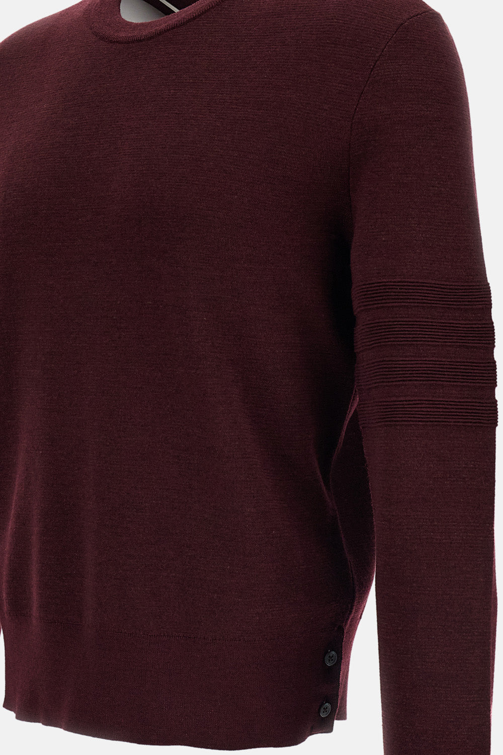 OTTOMAN MILANO STITCH 4-BAR BOMBER PULLOVER