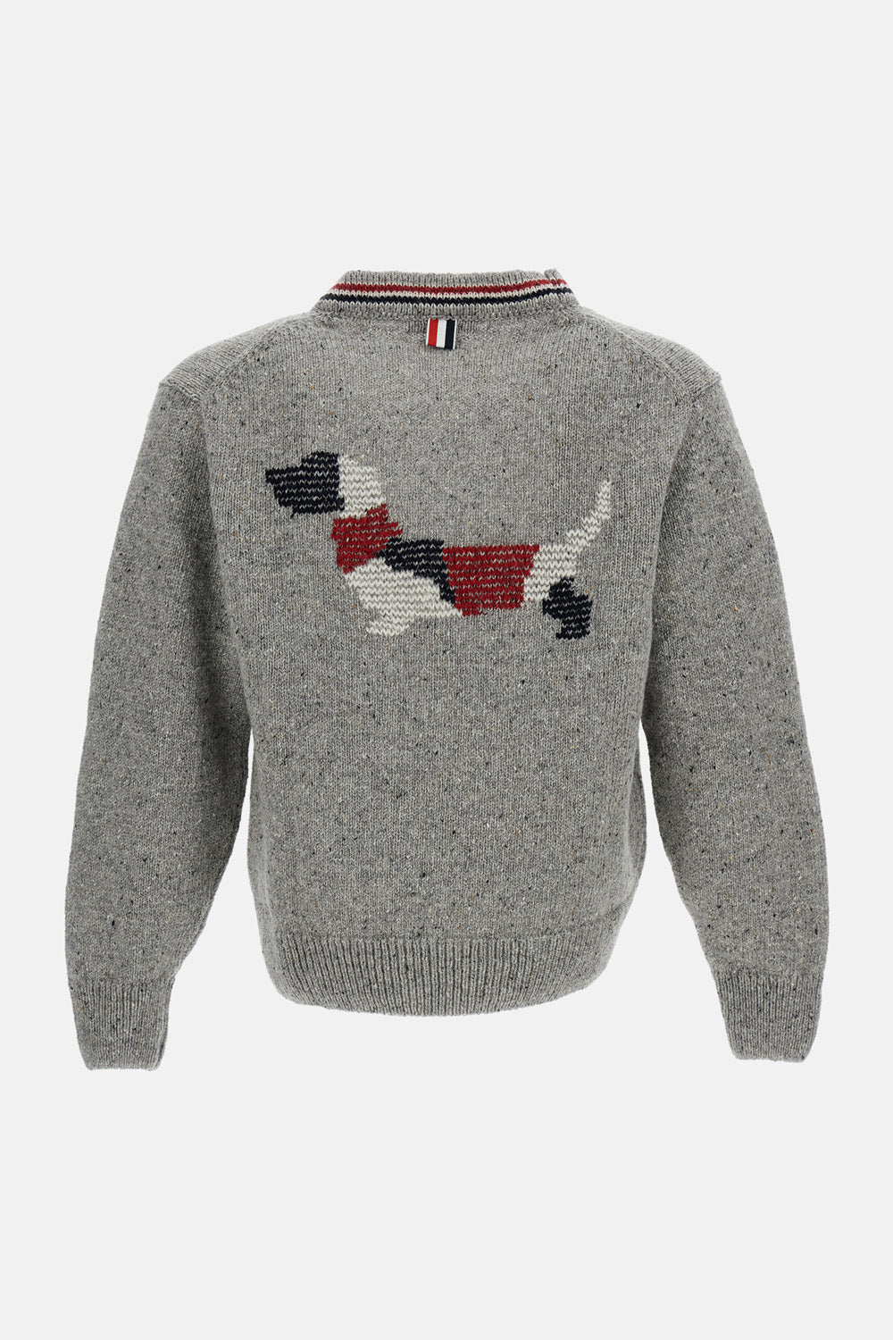 CARDIGAN DONEGAL INTARSIA HECTOR PATCHWORK