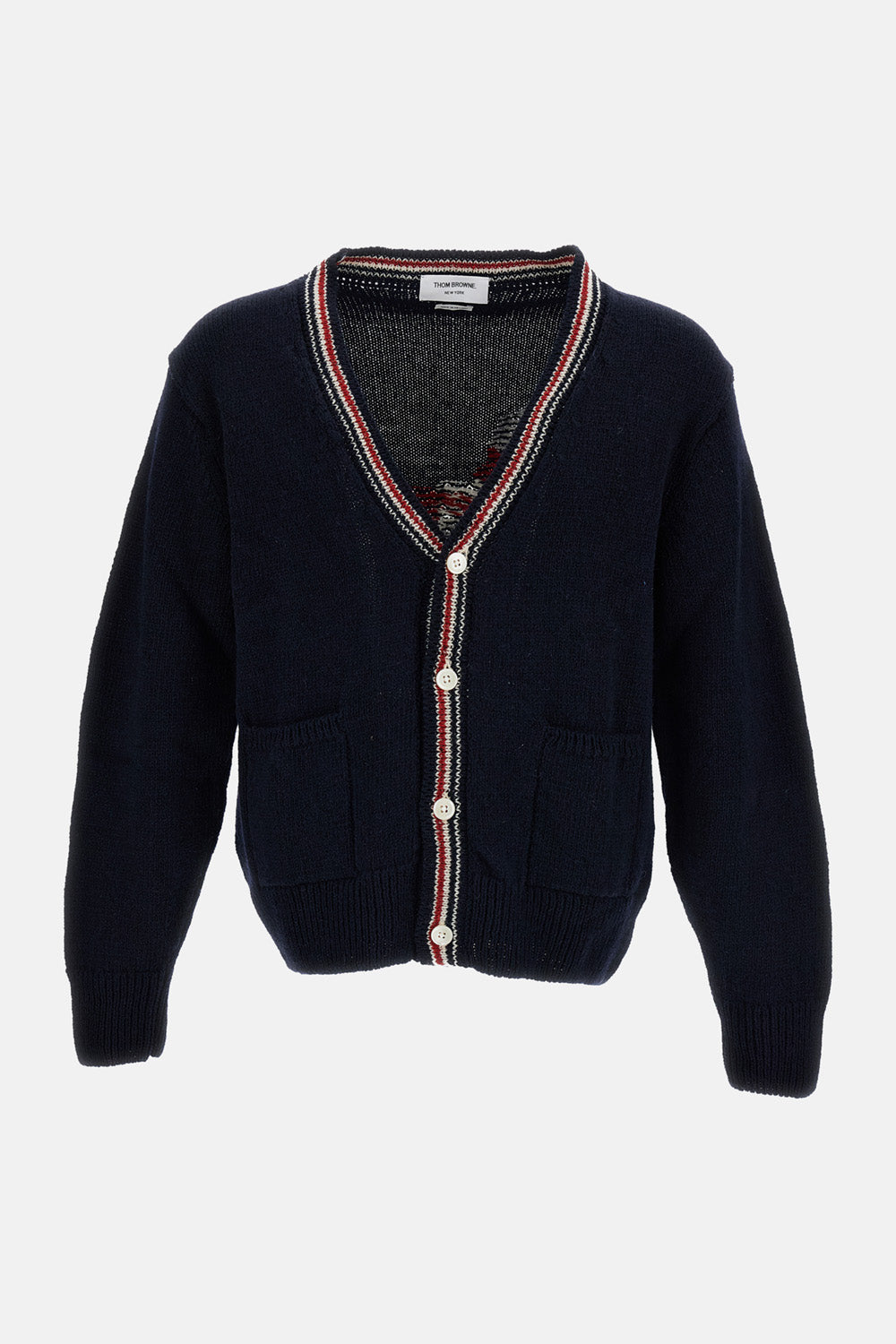 CARDIGAN DONEGAL INTARSIA HECTOR PATCHWORK