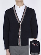 CARDIGAN DONEGAL INTARSIA HECTOR PATCHWORK