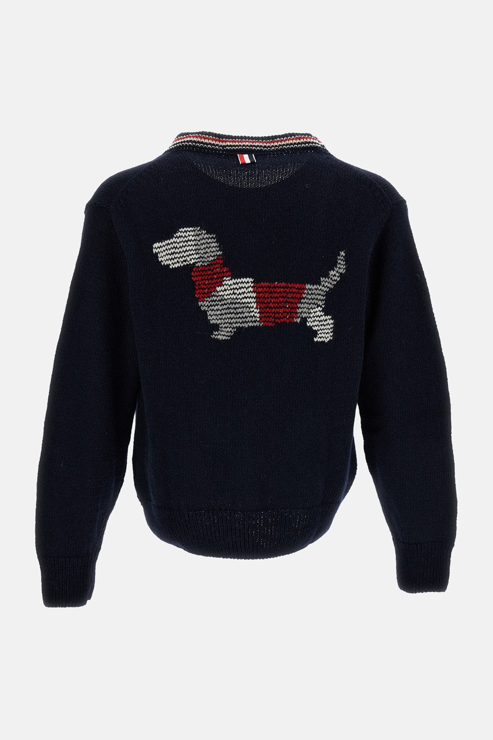 CARDIGAN DONEGAL INTARSIA HECTOR PATCHWORK