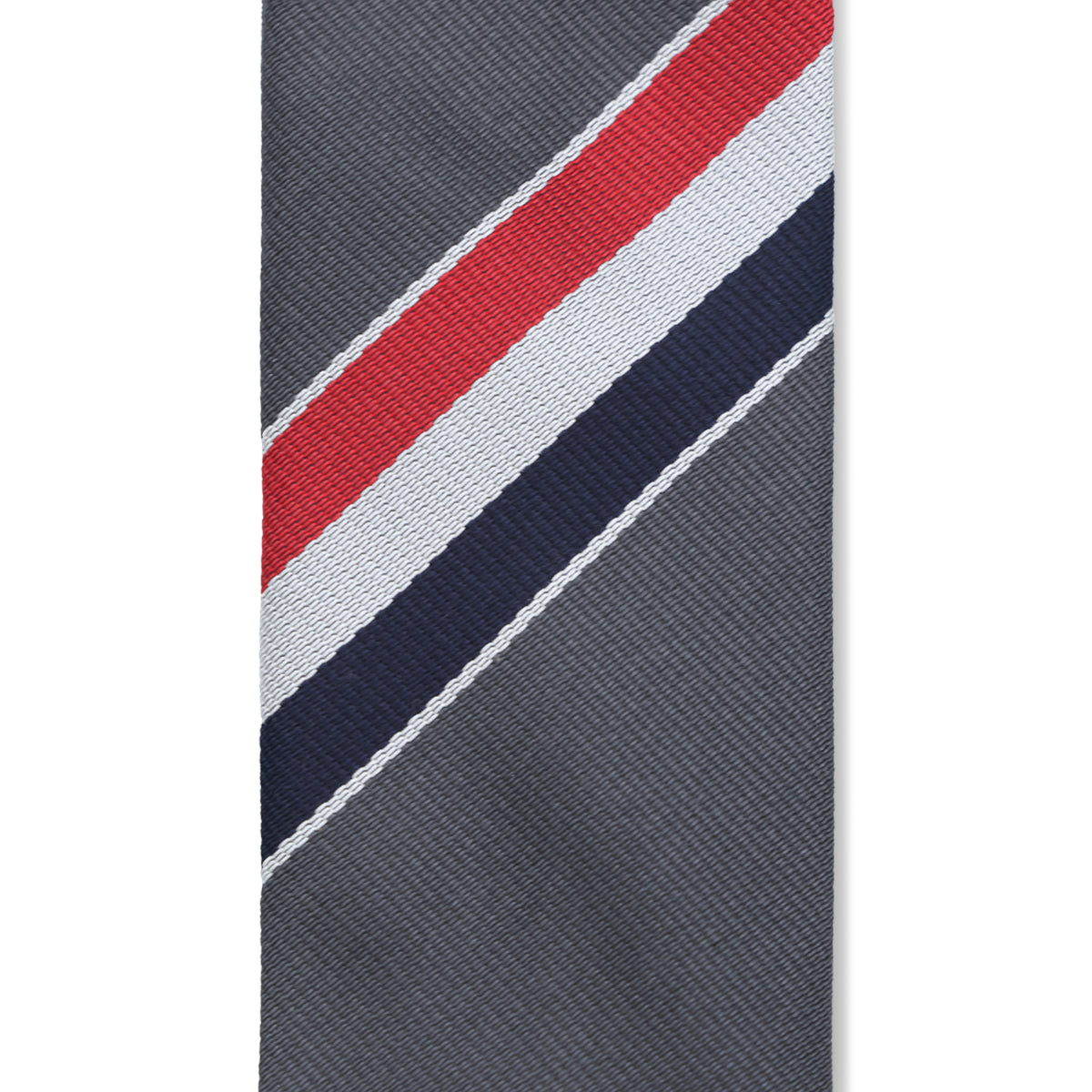 DARK GREY SILK TIE