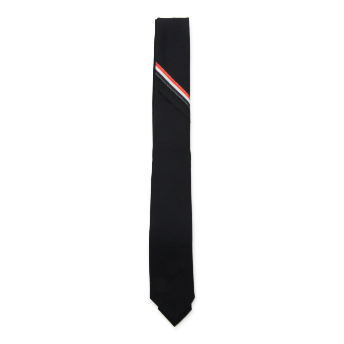NAVY WOOL TIE