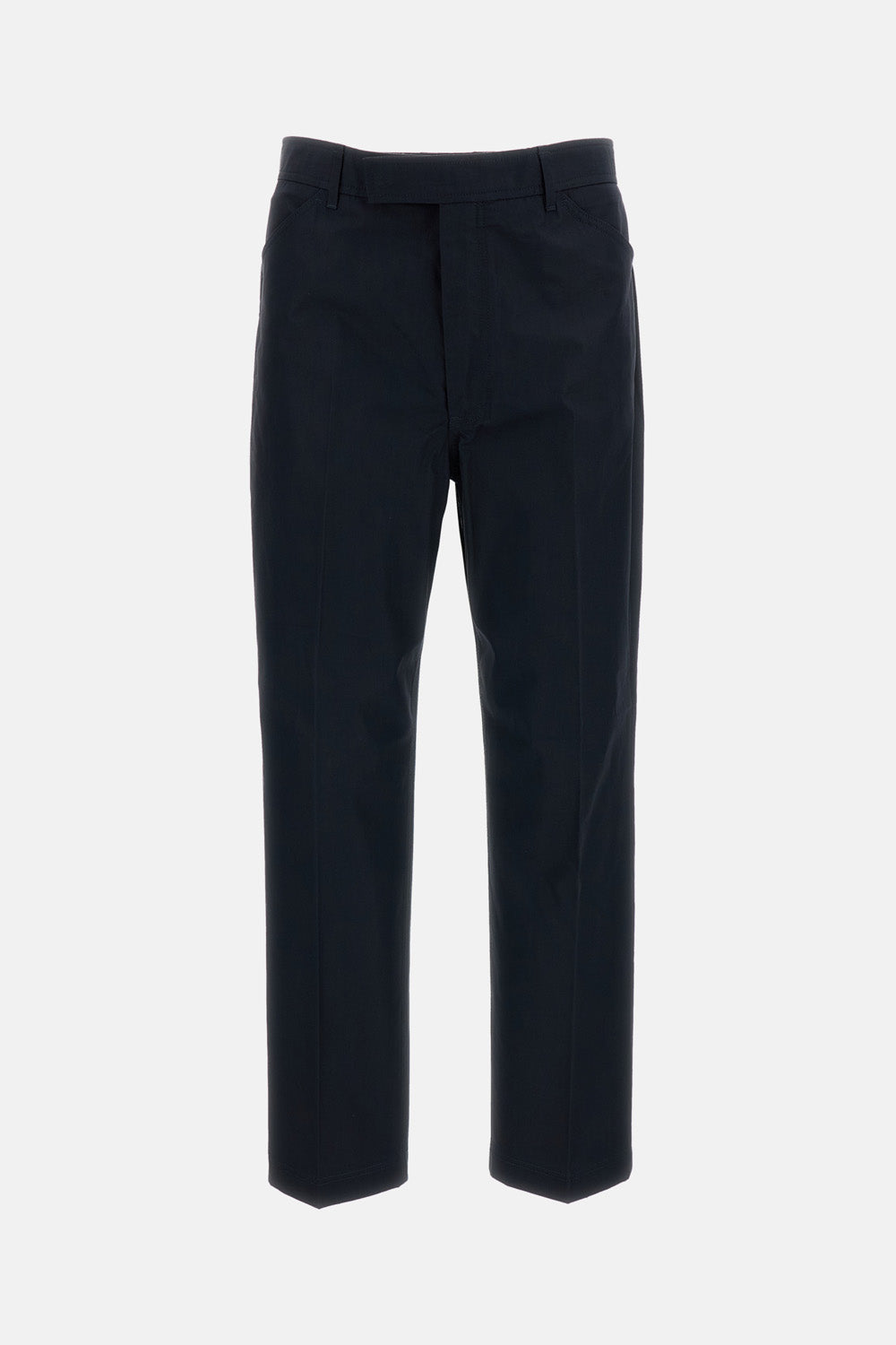 TAPERED CHINO IN WRINKLE FREE COTTON SUITING