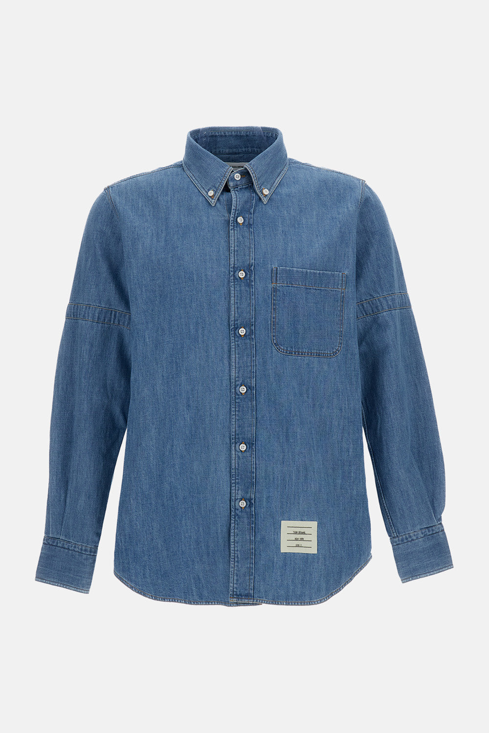 ARMBAND IN WASHED DENIM SHIRT
