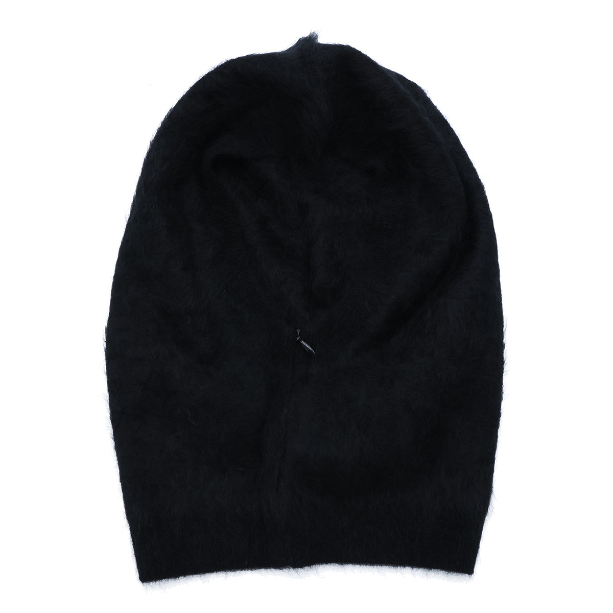 BLACK CASHMERE BALACLAVA HAT