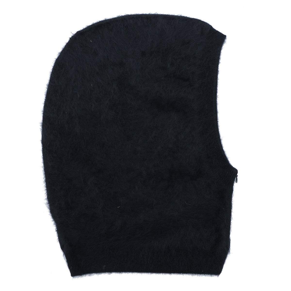 BLACK CASHMERE BALACLAVA HAT
