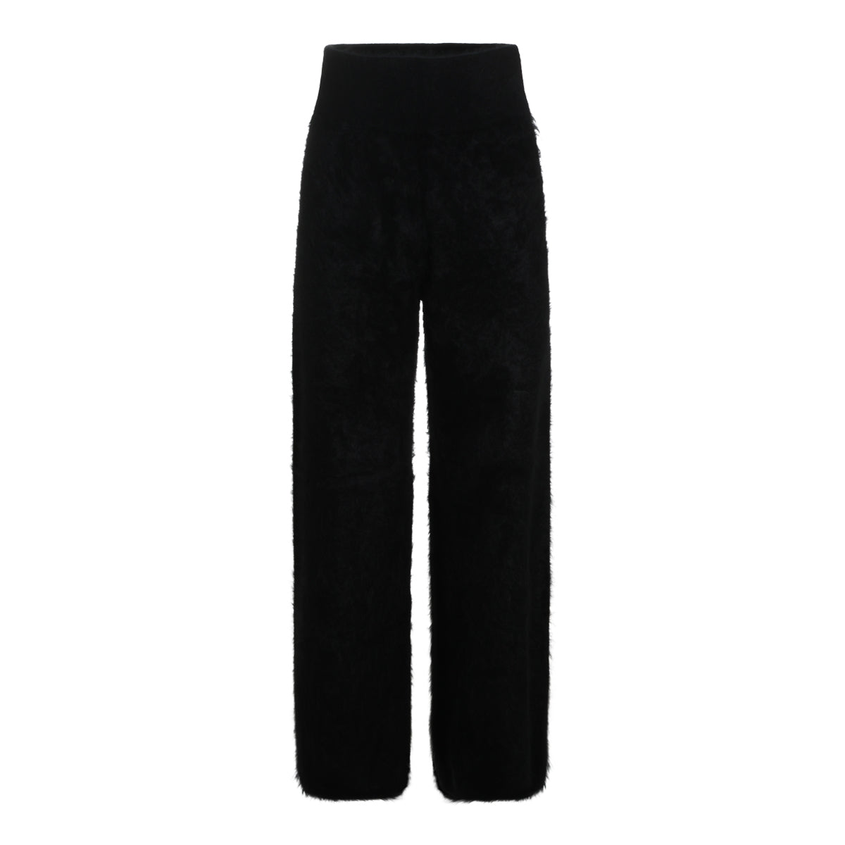 BLACK CASHMERE PANTS