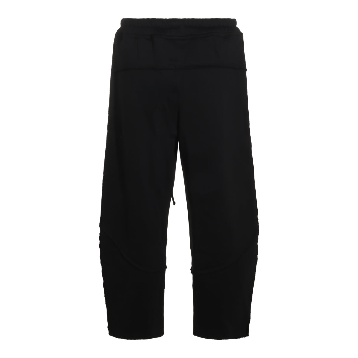BLACK COTTON CARGO PANTS