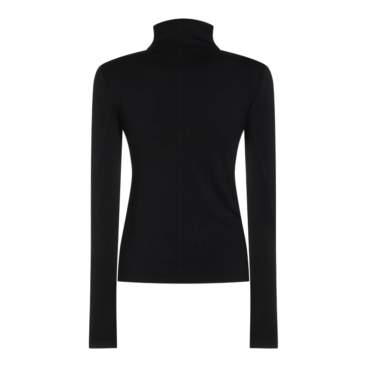 BLACK STRETCH TOP